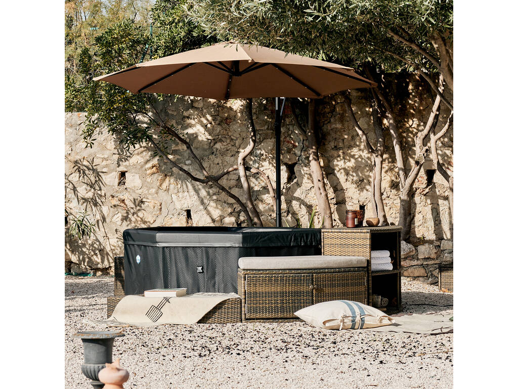 NetSpa Octopus Spa semi-rigide 4/6 sièges 73x193 cm
