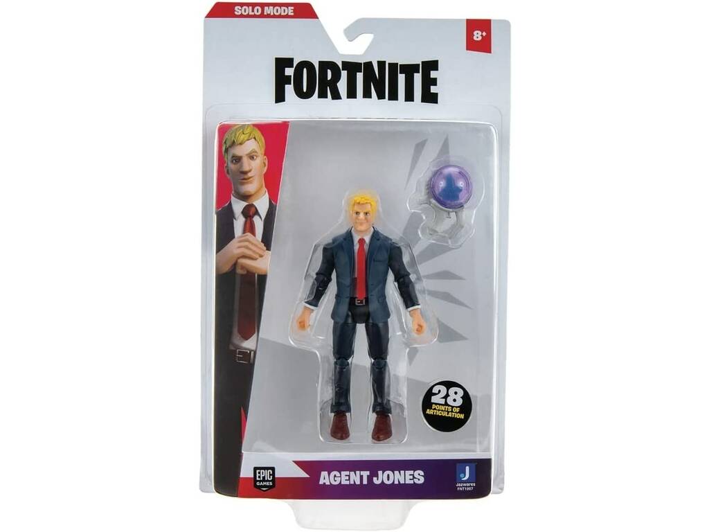 Figura Fortnite 10 cm. Agent Jones Jazwares FNT1007