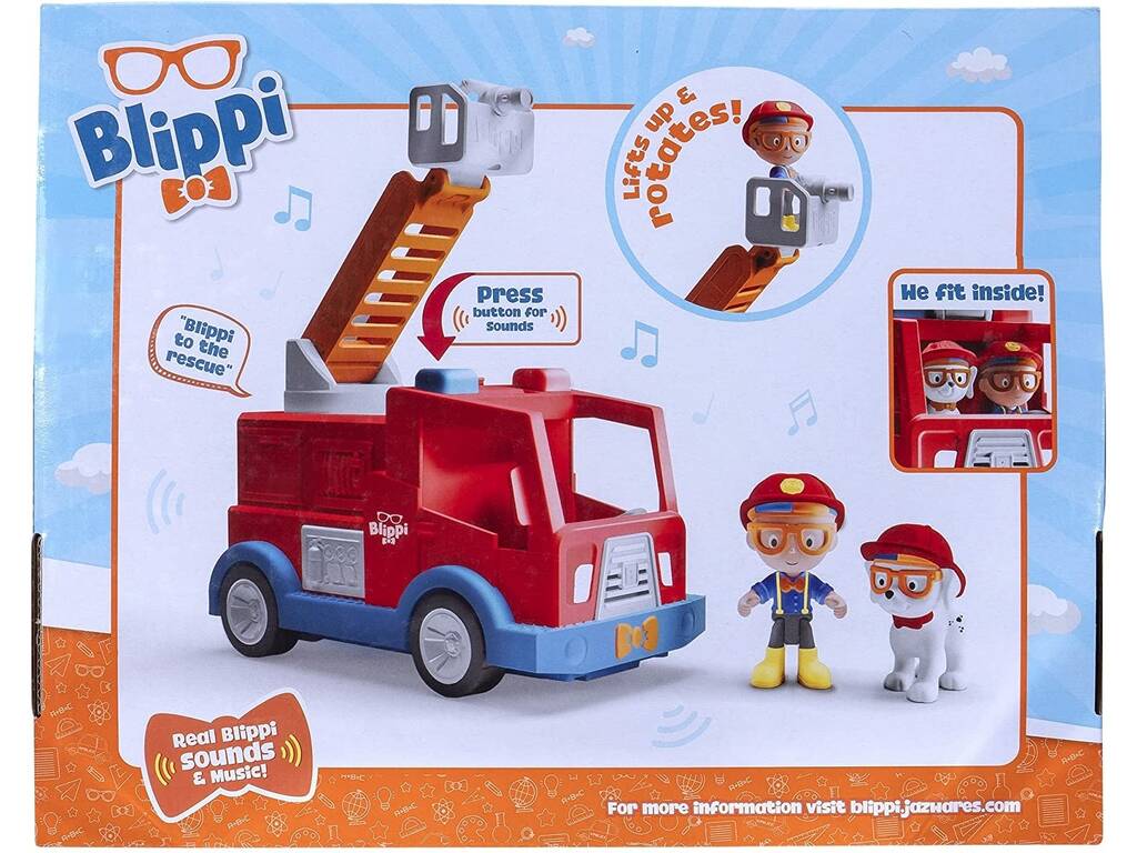 Blippi Camion dei pompieri Toy Partner BLP0159