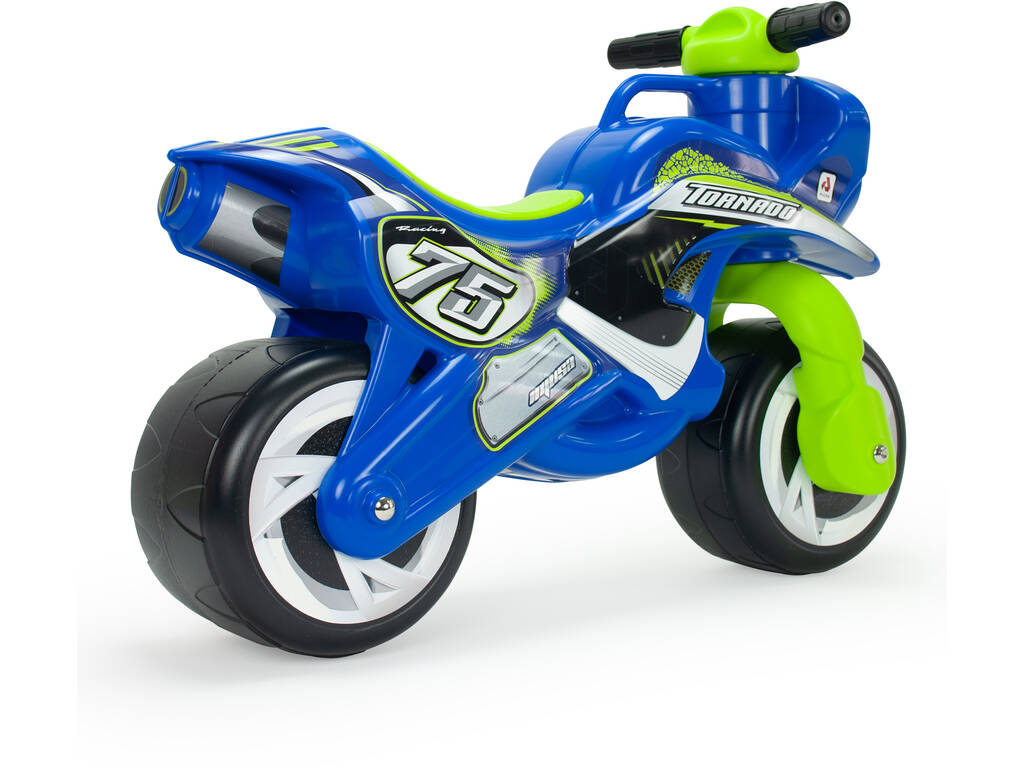 Cavalcabile Moto Tundra Tornado Blu Injusa 19503