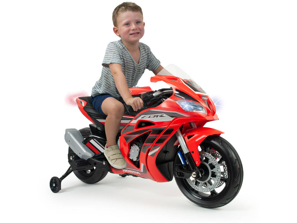 Moto Honda Cbr 12v. Luci e suoni Injusa 6497