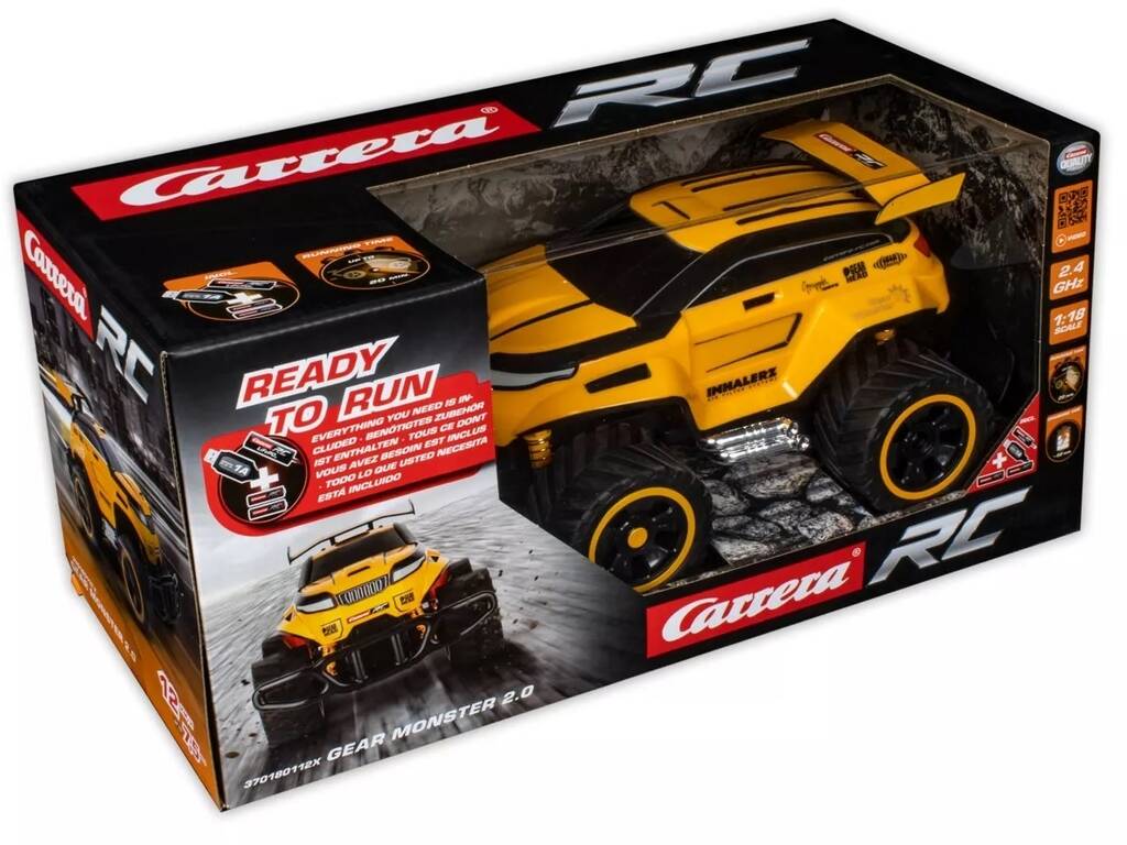 Radio Control 1:18 Gear Monster 2.0 Carrera 180112