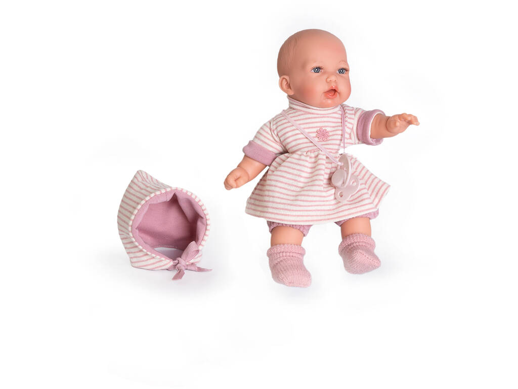 Petit Palabritas Poupée Petit Chaperon Rose 27 cm.Antonio Juan 12237