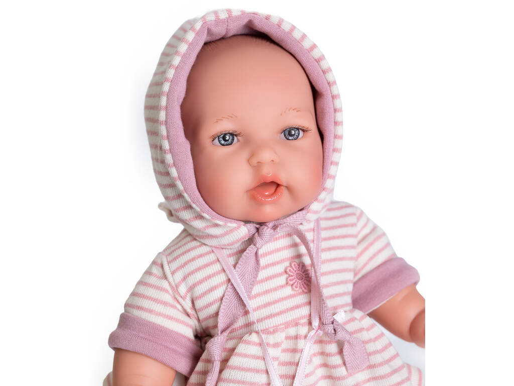 Petit Palabritas Poupée Petit Chaperon Rose 27 cm.Antonio Juan 12237