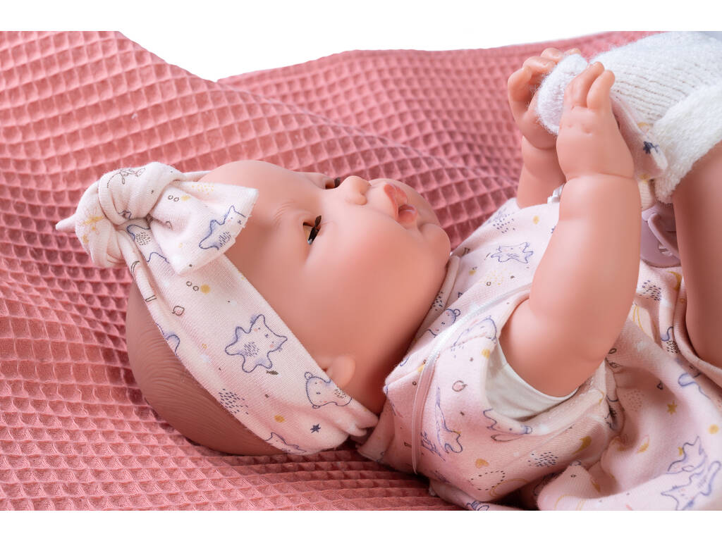Bambola Bimba Lacrime 37 cm. con coperta Primavera Antonio Juan 14258