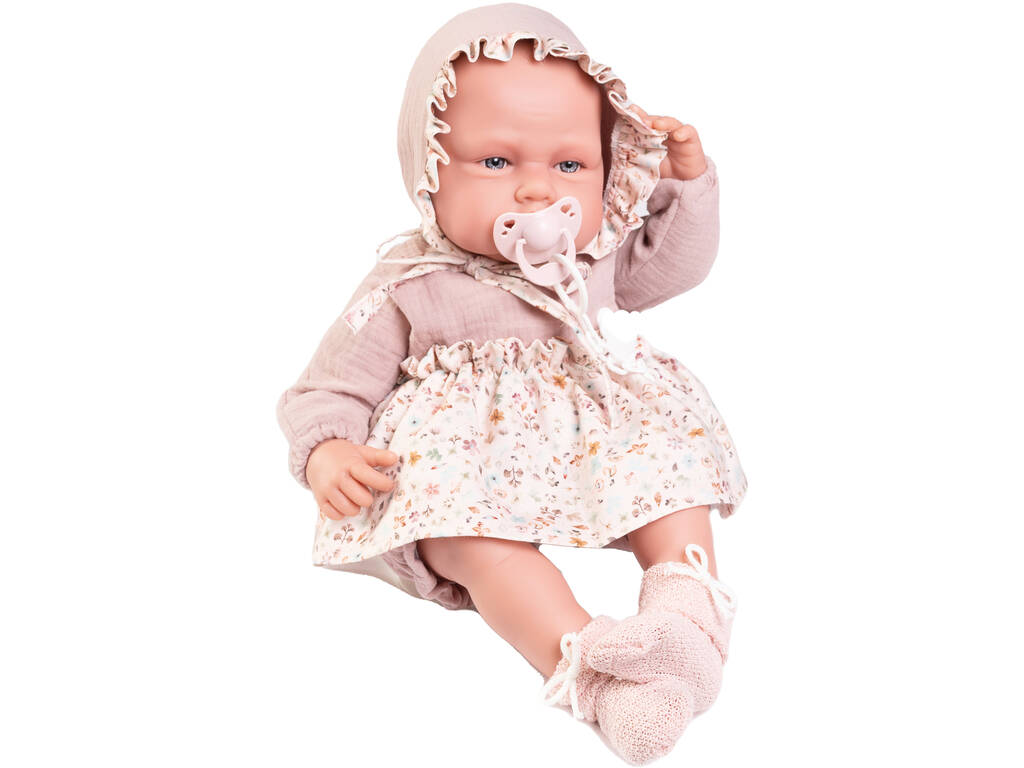 Muñeca Babydoo Palabritas Con Capota De Paseo 50 cm. Antonio Juan 18201