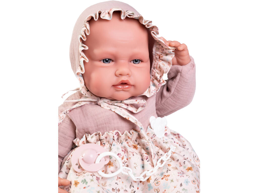Muñeca Babydoo Palabritas Con Capota De Paseo 50 cm. Antonio Juan 18201