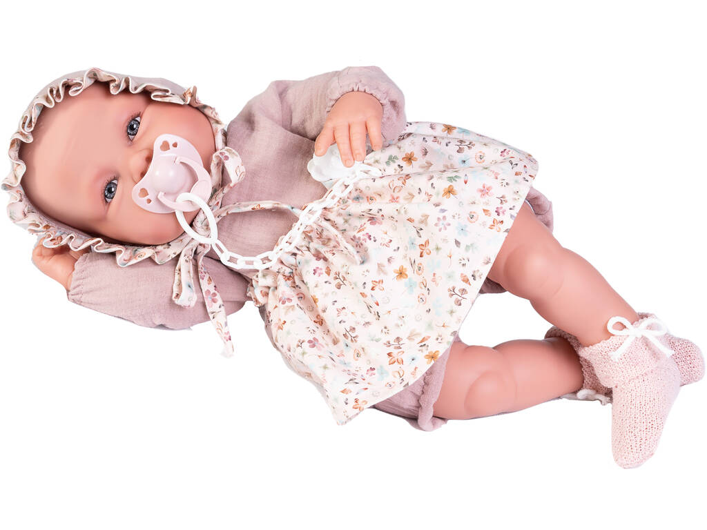 Muñeca Babydoo Palabritas Con Capota De Paseo 50 cm. Antonio Juan 18201
