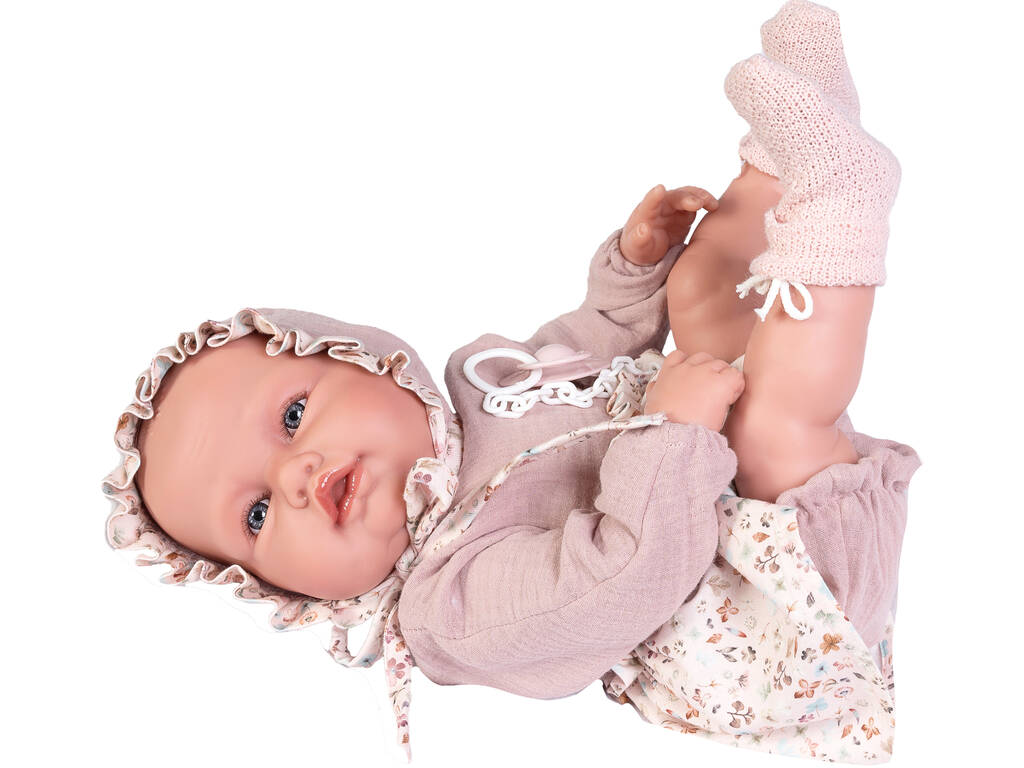 Muñeca Babydoo Palabritas Con Capota De Paseo 50 cm. Antonio Juan 18201