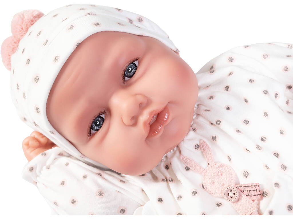 Bambola Babydoo Paroline con borsetta per te 50 cm. Antonio Juan 18202