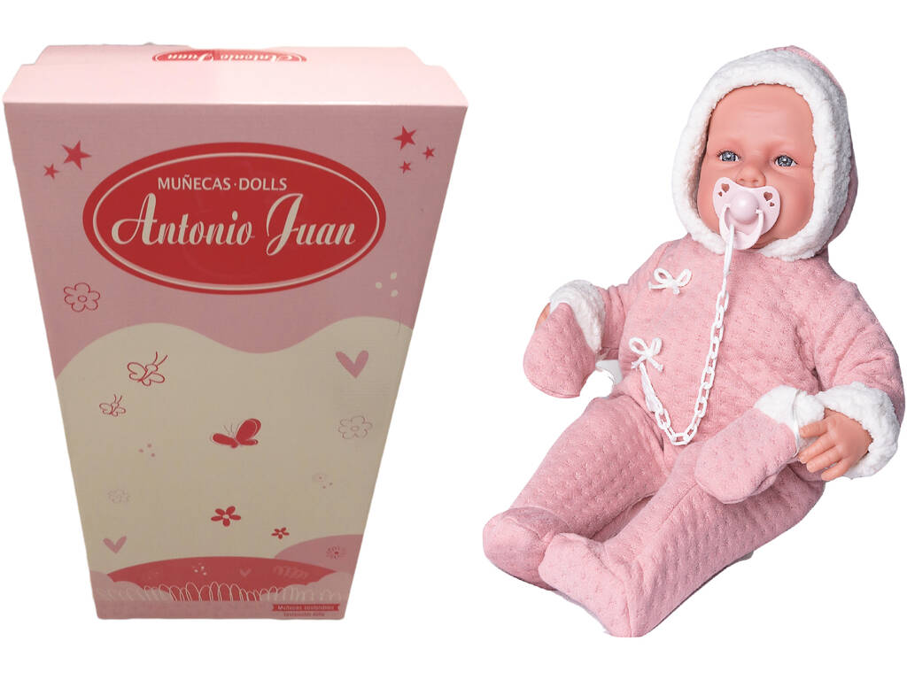 Babydoo Palabritas Winter Doll Diver 50 cm. Antonio Juan 18203