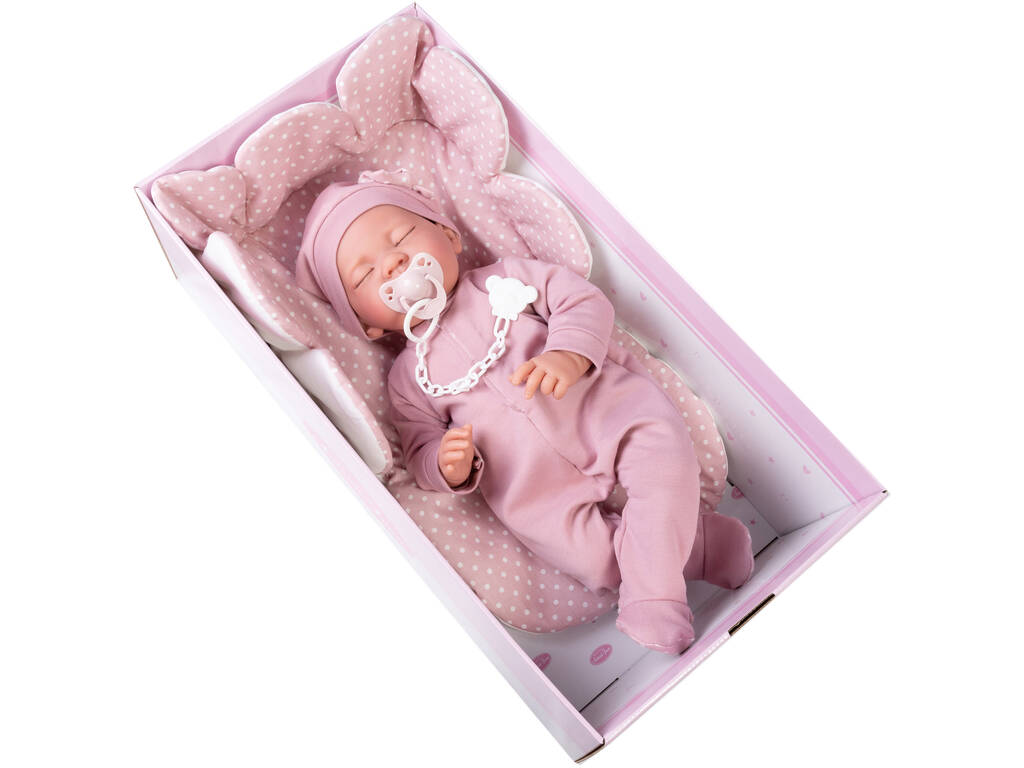 Bambola Neonata Luna Dolci Sogni con Ali 42 cm. Antonio Juan 33226