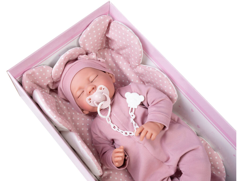Bambola Neonata Luna Dolci Sogni con Ali 42 cm. Antonio Juan 33226