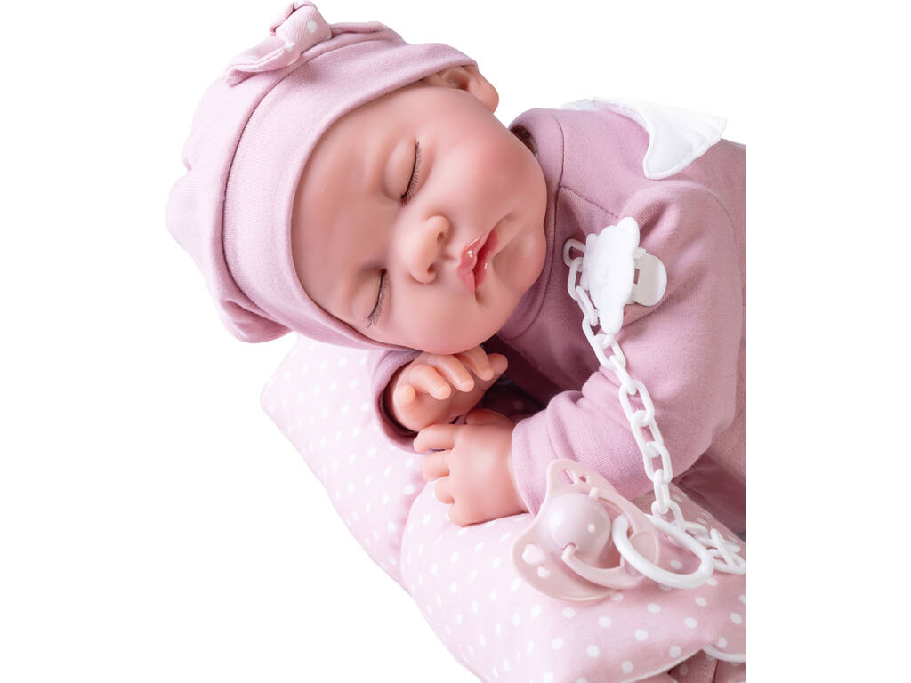 Bambola Neonata Luna Dolci Sogni con Ali 42 cm. Antonio Juan 33226
