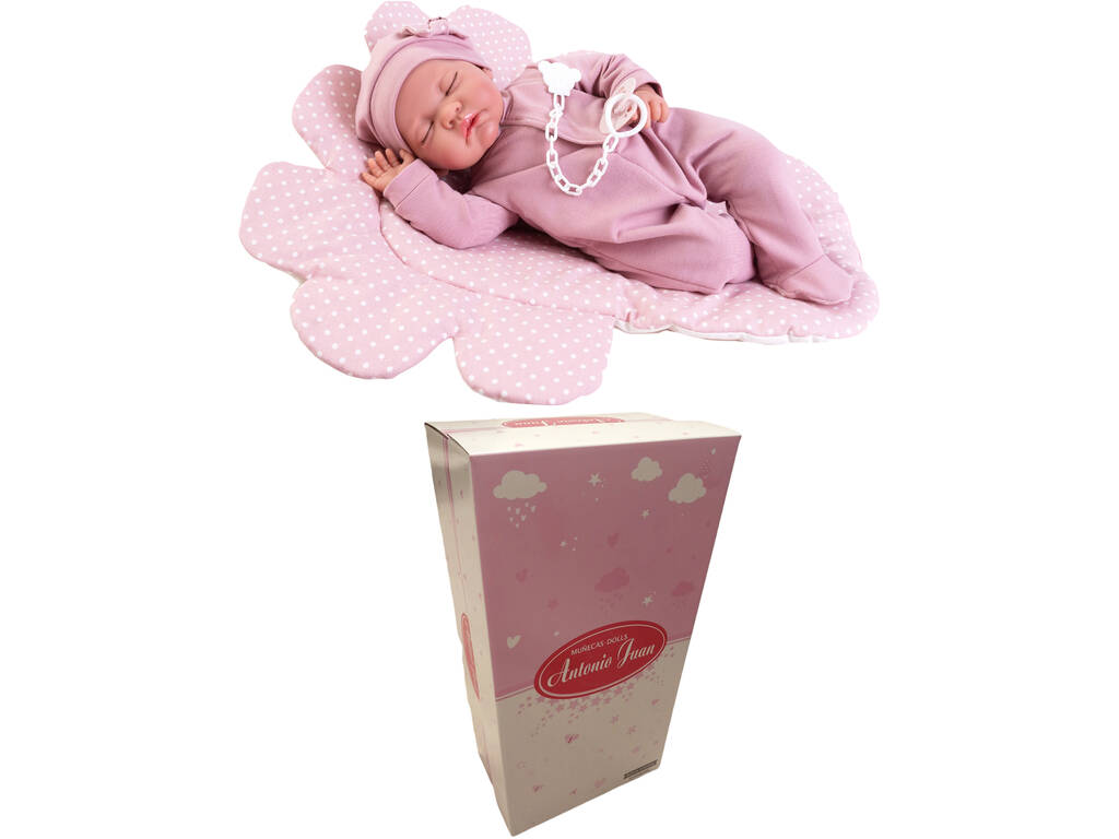 Bambola Neonata Luna Dolci Sogni con Ali 42 cm. Antonio Juan 33226