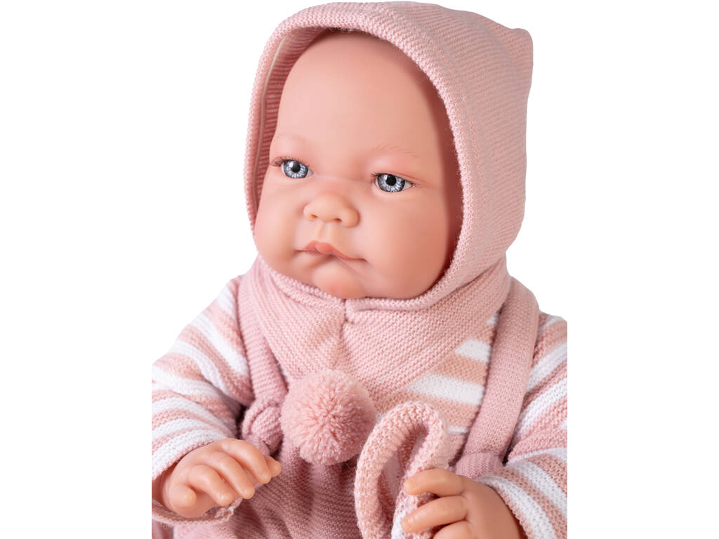 Bambola neonata Nica Completino a maglia di 42 cm. Antonio Juan 33233