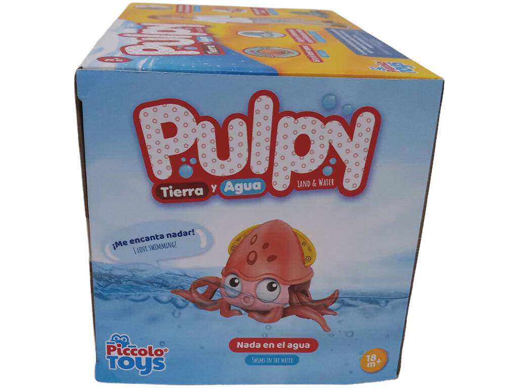 Pulpy Terra e Acqua Polpo Verde 13 cm.