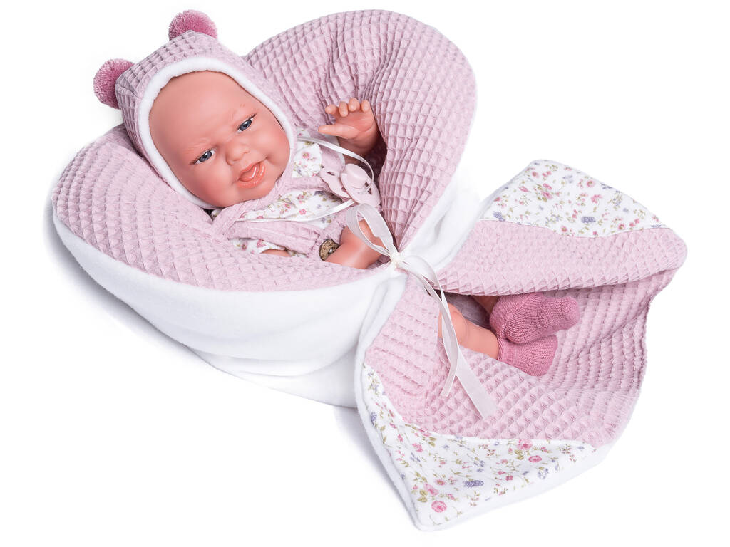 Bambola Baby Clara 33 cm. con ninna nanna Antonio Juan 60248