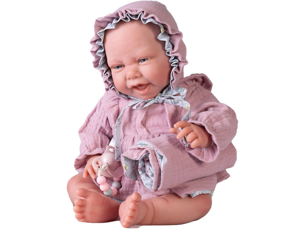 Muñeca Sweet Reborn Carla Con Mantita y Capota 42 cm. Antonio Juan 80218