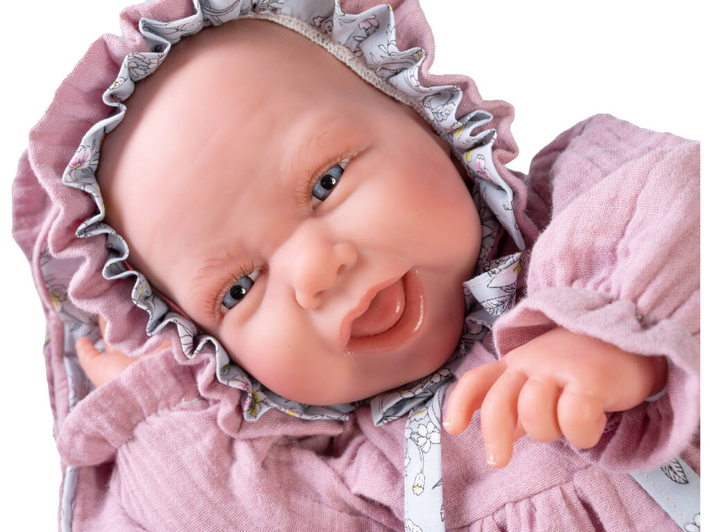 Muñeca Sweet Reborn Carla Con Mantita y Capota 42 cm. Antonio Juan 80218