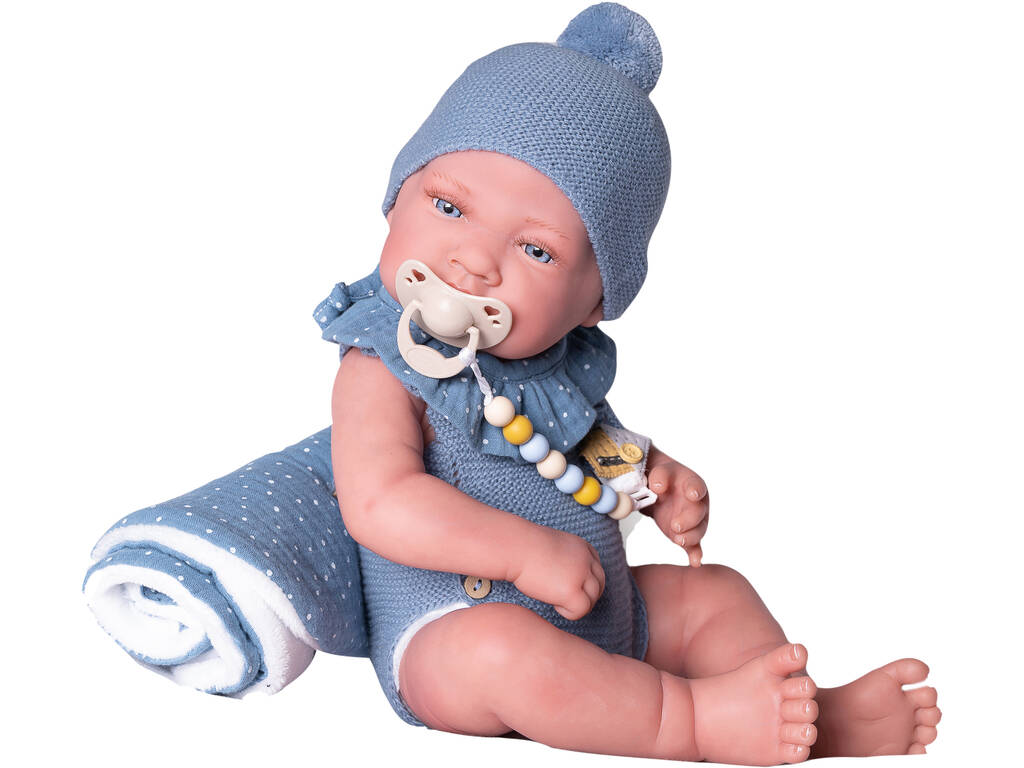 Muñeco Sweet Reborn Nacido Parejita Con Cuerpo De Vinilo 40 cm. Antonio Juan 80219