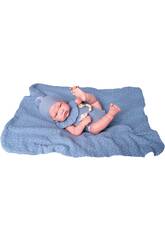 Bambola Sweet Reborn Nata Coppia con Corpo in Vinile 40 cm. Antonio Juan 80219