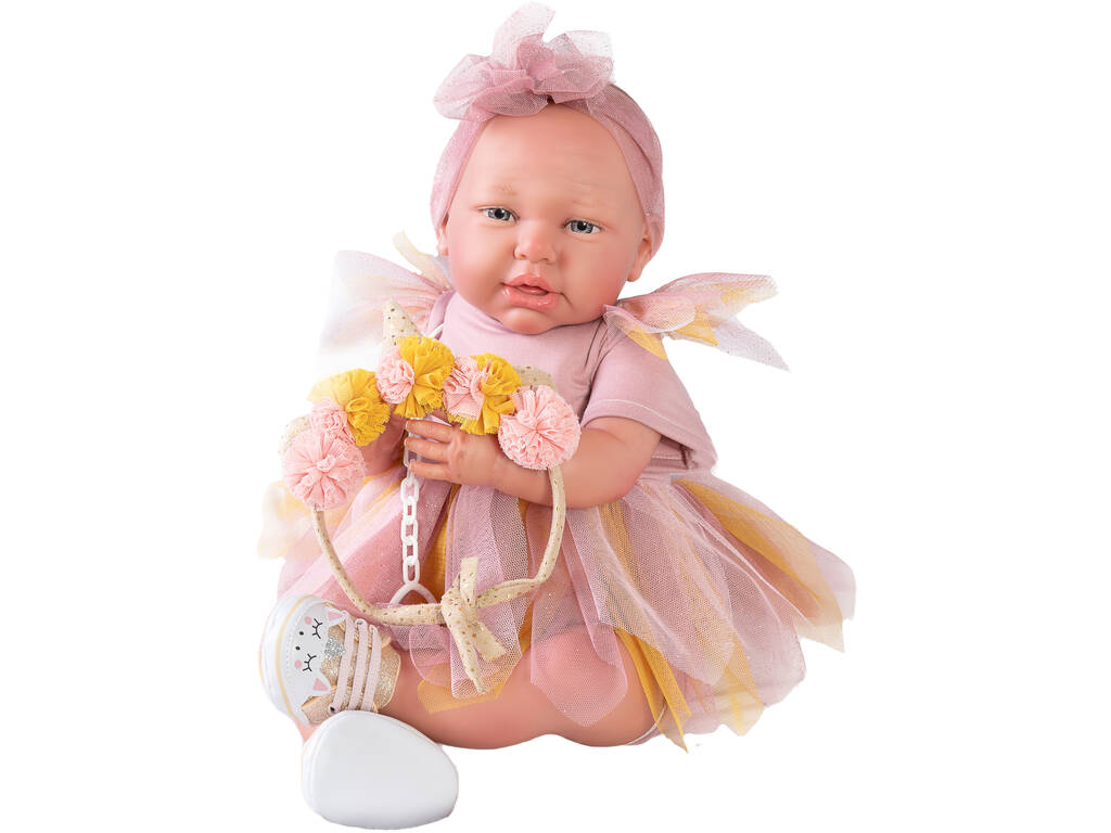 Bambola Il Mio Primo Reborn Daniela Fata con Archetto 52 cm. Antonio Juan 81275