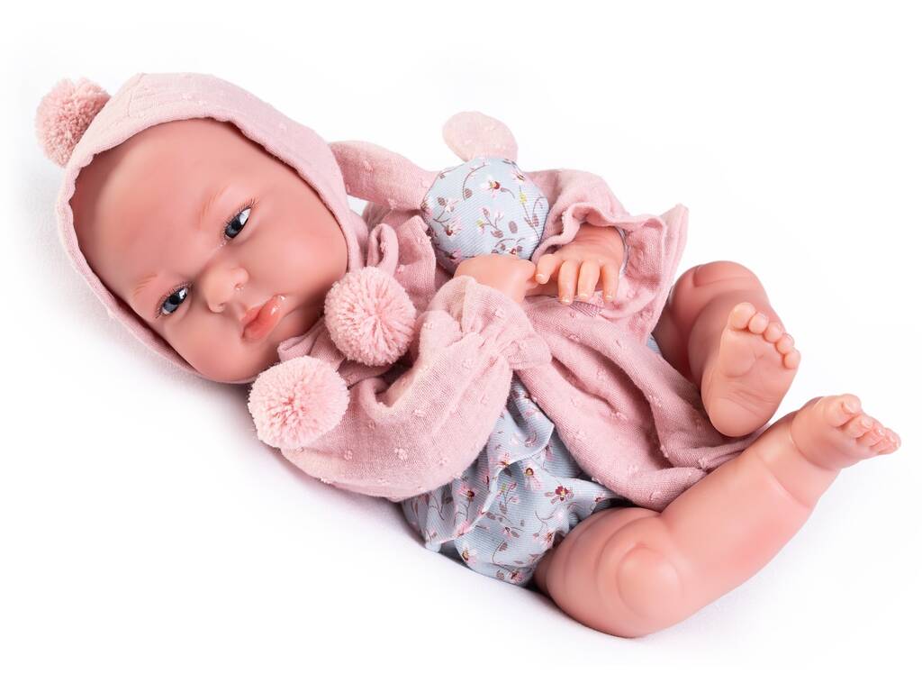 Bambola Il Mio Piccolo Reborn Tufi con Dou Dou 33 cm. Antonio Juan 82203