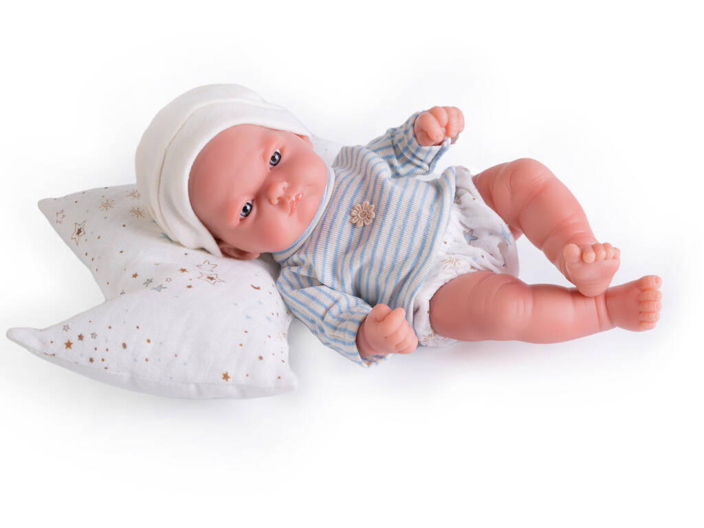 Bambola Pitu Coppia 26 cm. con cuscino Antonio Juan 84085