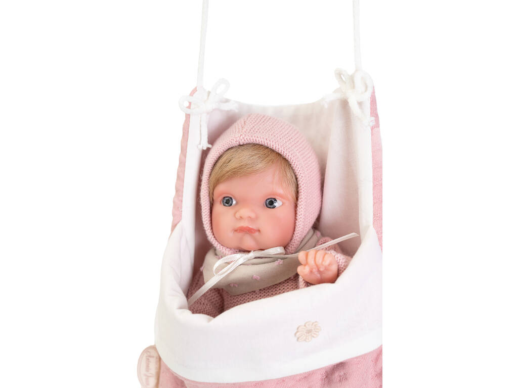 Bambola Mufly 21 cm. con Tracolla da Passeggio Antonio Juan 85211