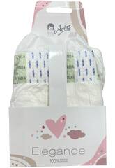 Set 3 Elegance Windeln Arias 6014
