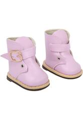 Ensemble de bottes roses pour poupée de 45 cm. Arias 6317