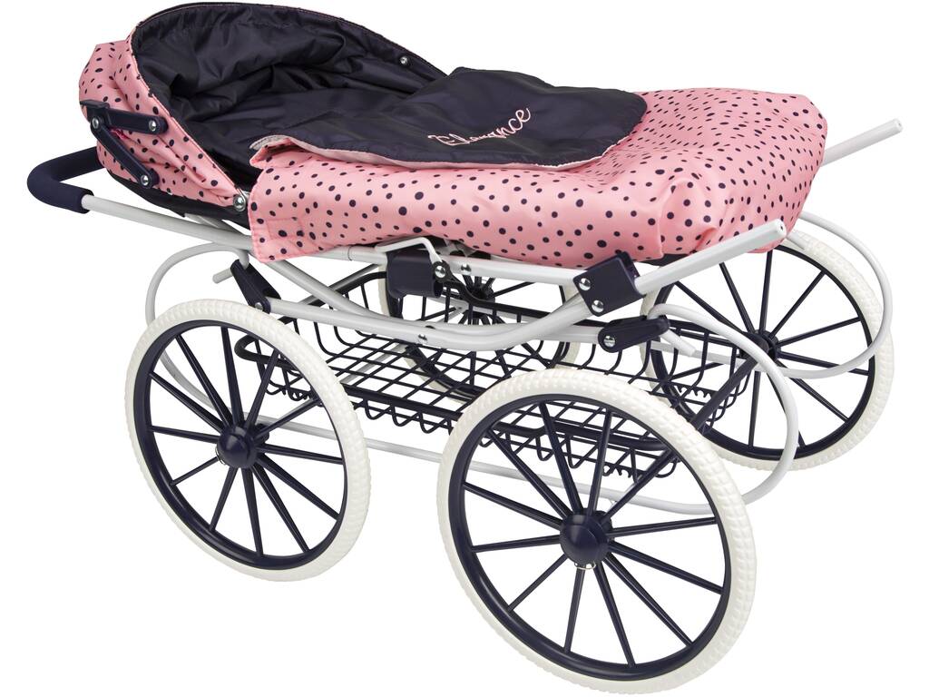 Carro de Bonecas Elegance Carro com Capota e Bolsa Arias 40604