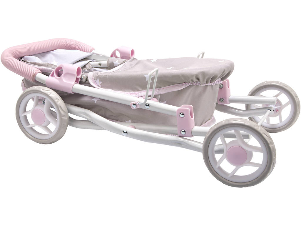 Chariot pour poupée Emma avec capuchon Arias 40621