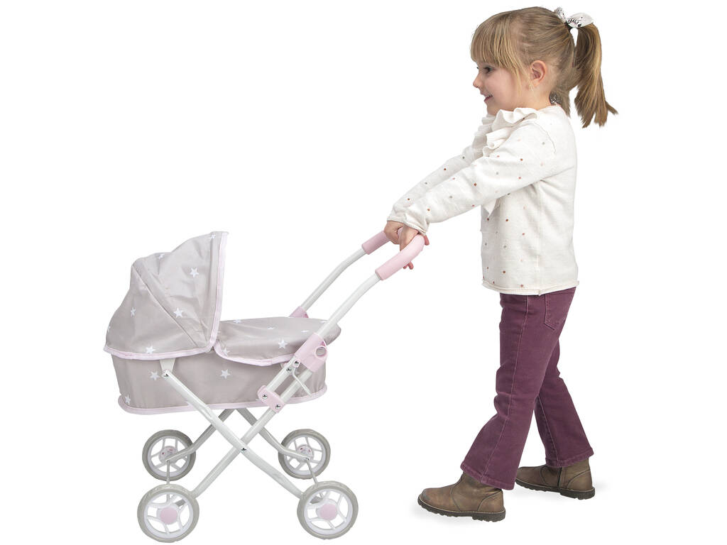Chariot pour poupée Emma avec capuchon Arias 40621