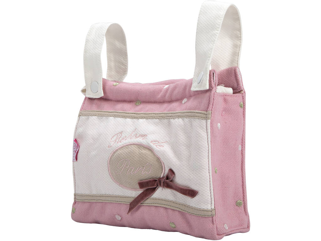 Paris Reborn Doll Carriage with Canopy with Arias Handbag 40821