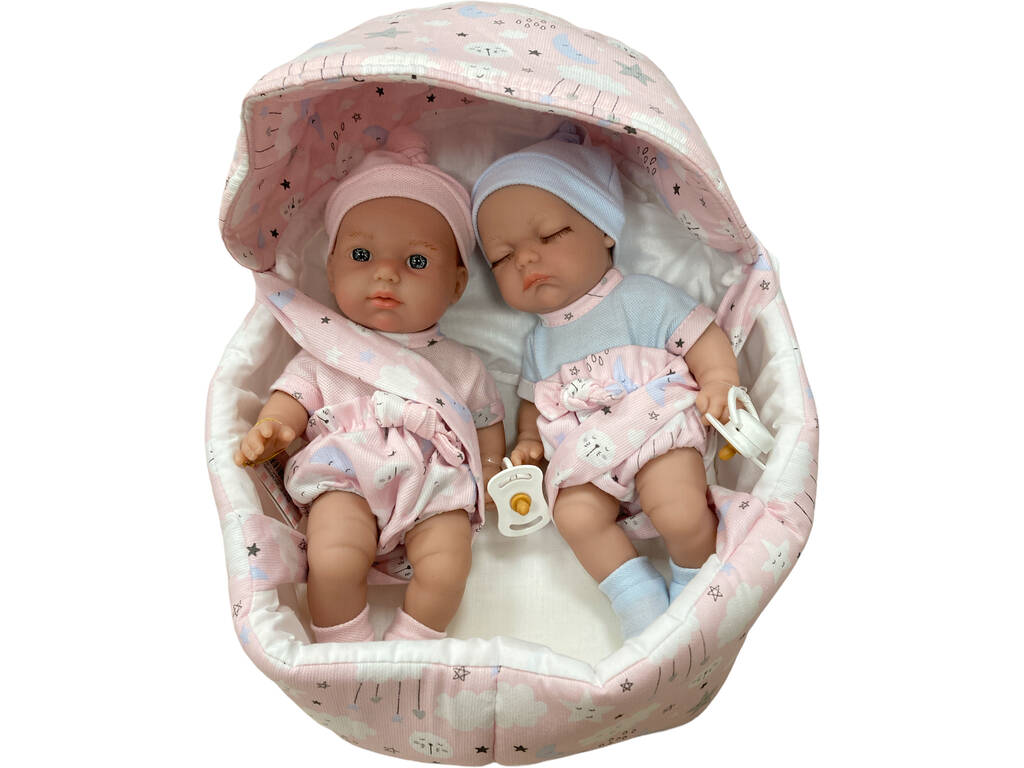 Babis Twins Elegance 26 cm. avec nacelle Arias 50695