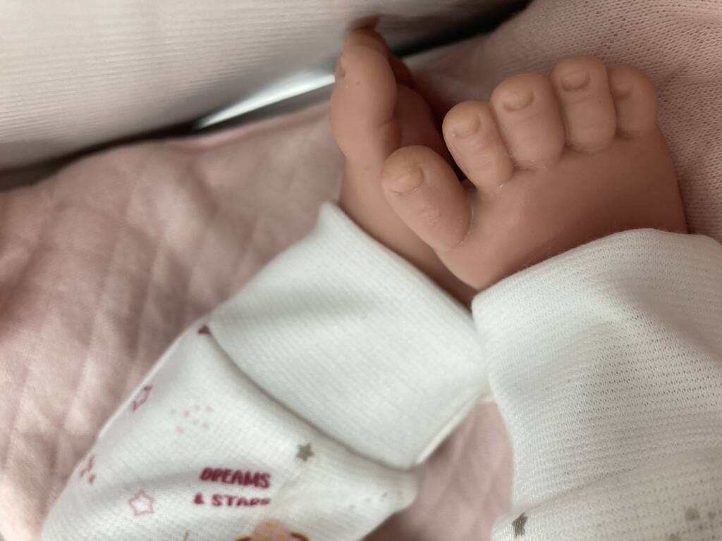 Muñeca Elegance 45 cm. Mies Rosa con Manta Arias 65306