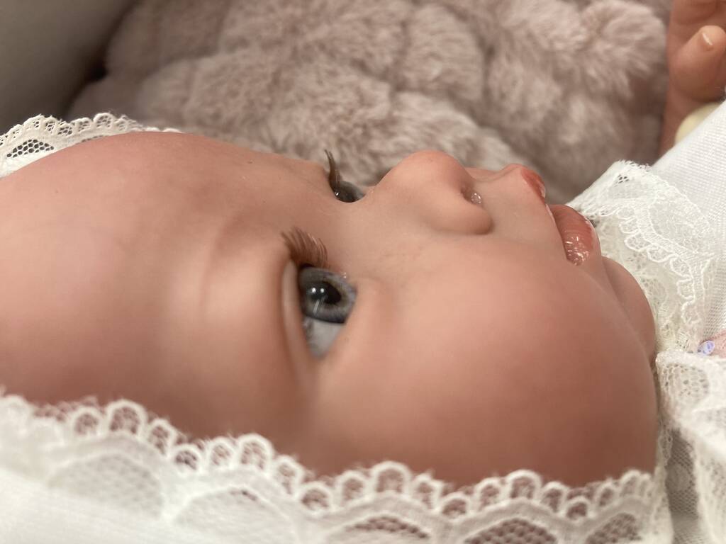 Poupée Reborn 38 cm. Maitane rose avec couverture Arias 98105