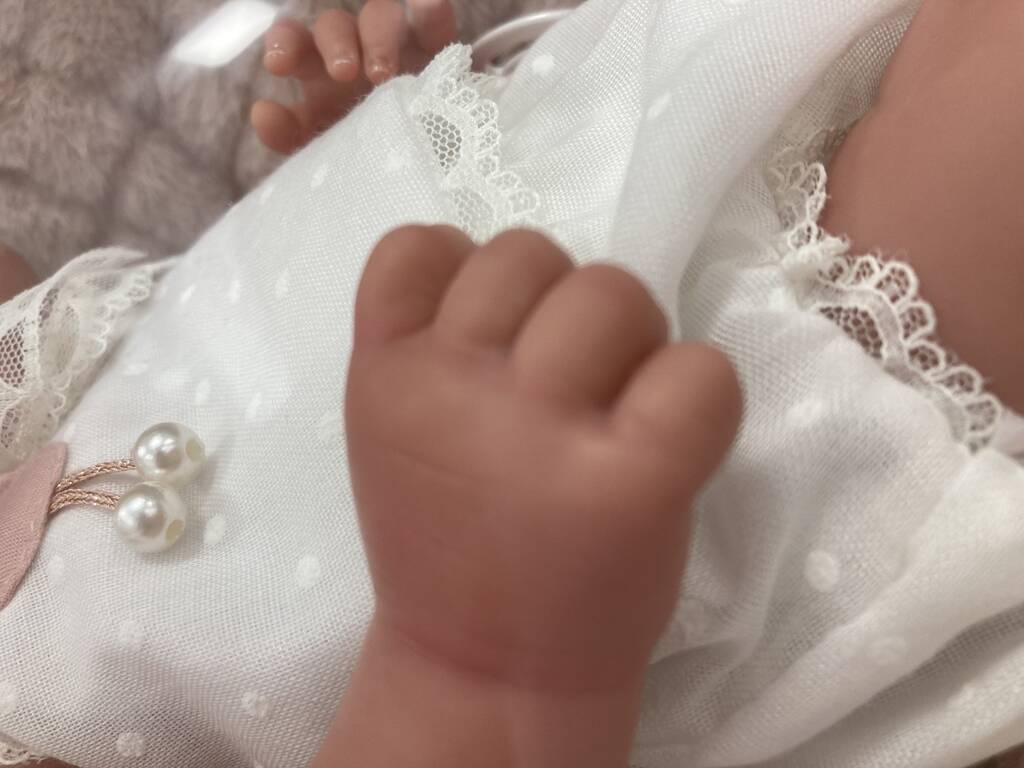 Poupée Reborn 38 cm. Maitane rose avec couverture Arias 98105