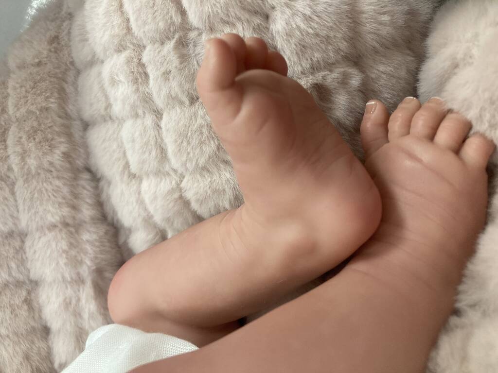 Poupée Reborn 38 cm. Maitane rose avec couverture Arias 98105
