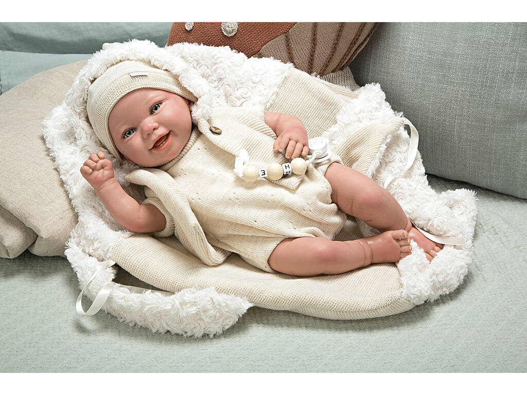 Poupée Reborn 45 cm. Diego avec sac de couchage Arias 98118