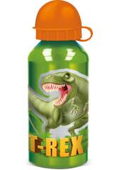 Kleine Aluminium Flasche 400 ml. Dinosaurio Stor 26234
