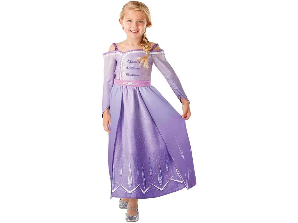 Elsa Frozen II Costume pour enfants Taille L Rubies 300626-L