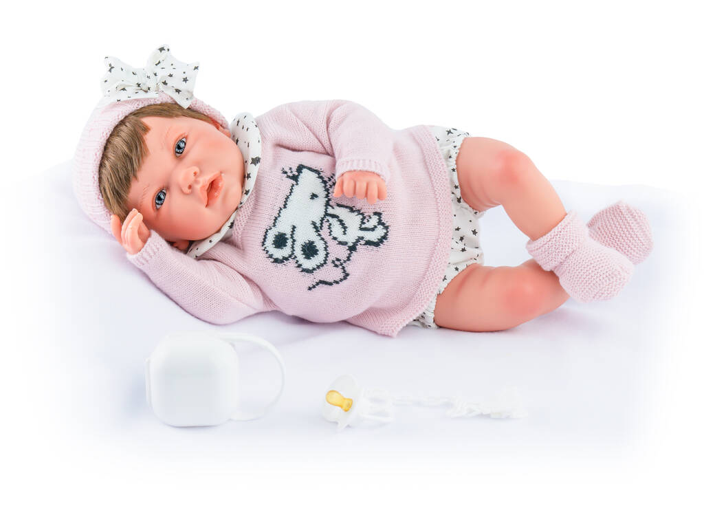Bambola Ane Mouse Newborn 45 cm. Marina & Pau 3035