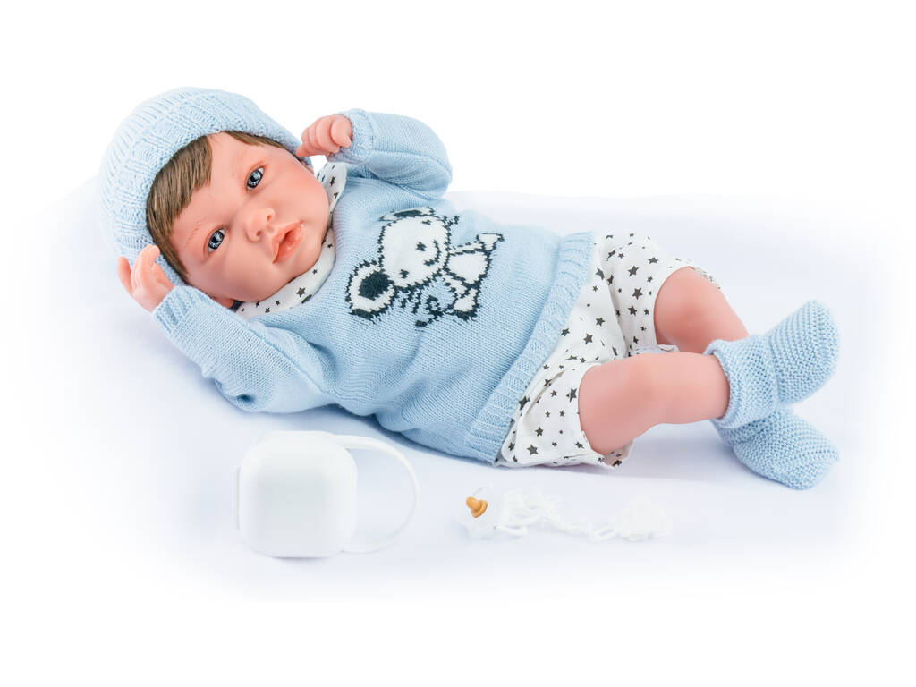 Muñeco Luka Mouse Newborn 45 cm. Marina & Pau 3037