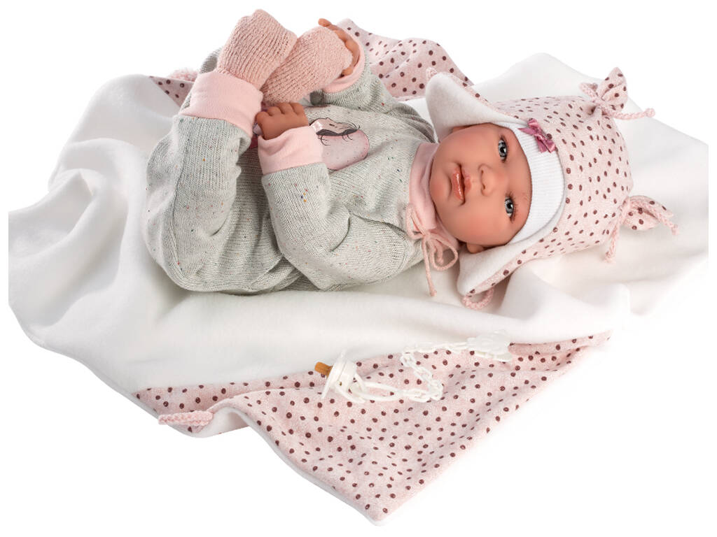 Bambola Tina Neonata Llorona 44 cm.