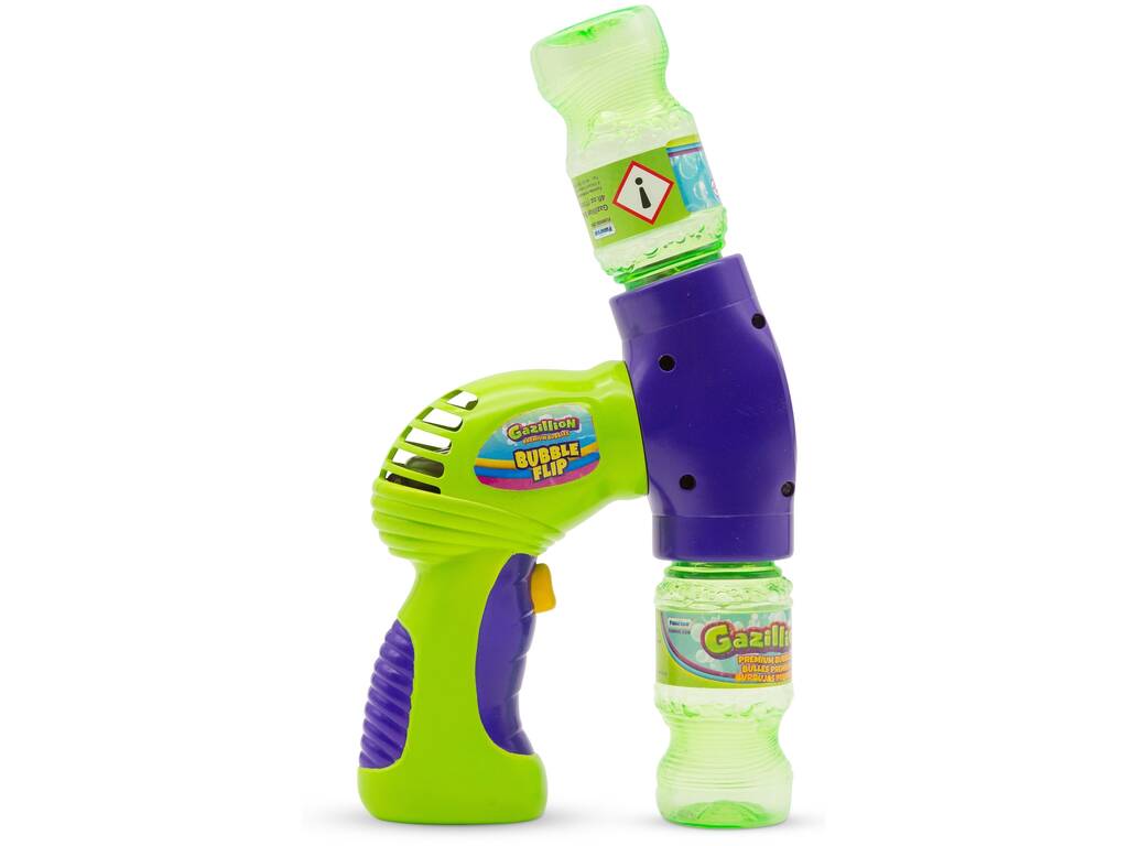 Gazillion Pistola per bolle Flip 118 ml. Funrise 36598