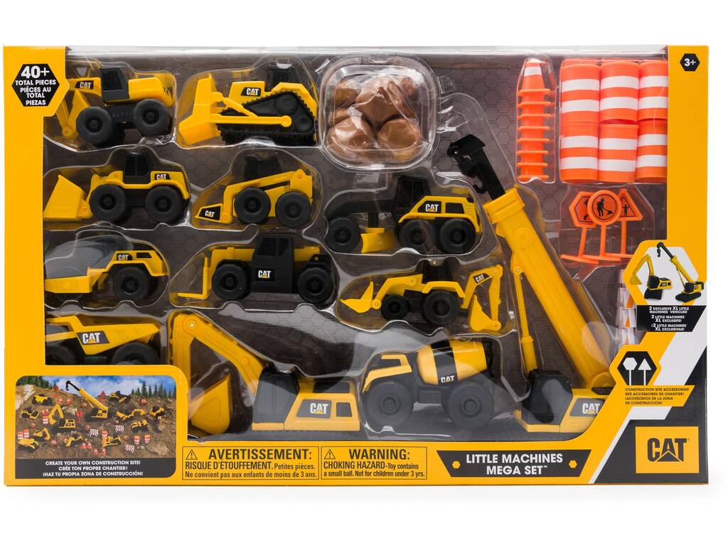 Set Vehículos CAT de 41 Piezas Funrise 83337