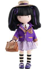 Bambola 32 cm Gorjuss De Santoro Scholl Girl Paola Reina 4931